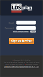 Mobile Screenshot of ldsplan.com